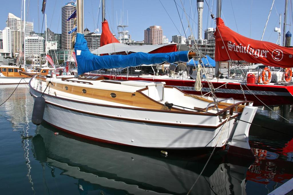 Johnny Wray's ocean racer/cruiser Ngataki - 2014 Auckland On The Water Boatshow © Richard Gladwell www.photosport.co.nz